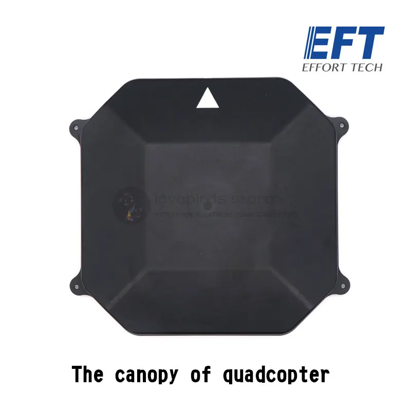 EFT DIY сельскохозяйственный беспилотный пластиковый ABS навес для квадрокоптера и