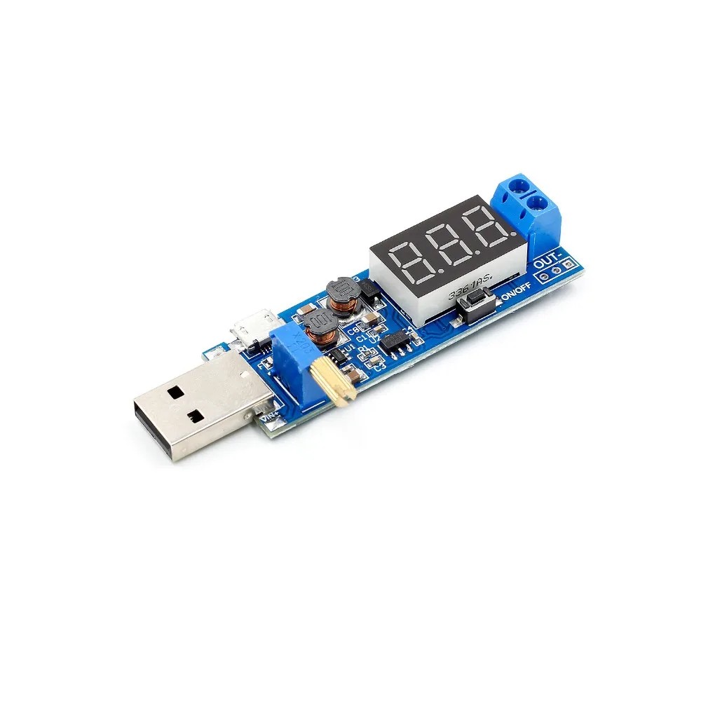 Понижающий блок питания USB 5 В-3 В/12 В 1 2-24 в пост. Тока | Электронные компоненты и
