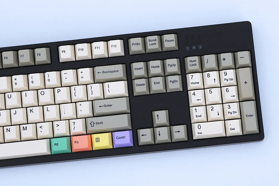 Ретро Стиль Серый/бежевый 108/154 клавиш краситель сублимированный pbt keycap для механической клавиатуры Cherry filco Ducky keycap Вишневый профиль