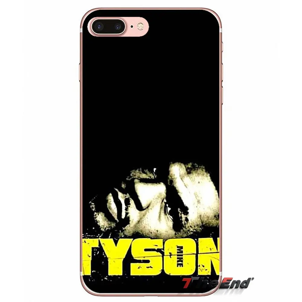 Силиконовый чехол для iPhone X 4 4S 5 5S 5C SE 6 6S 7 8 Plus Samsung Galaxy J1 J3 J5 J7 A3 A5 2016 2017 Mike Tyson Pro Boxing