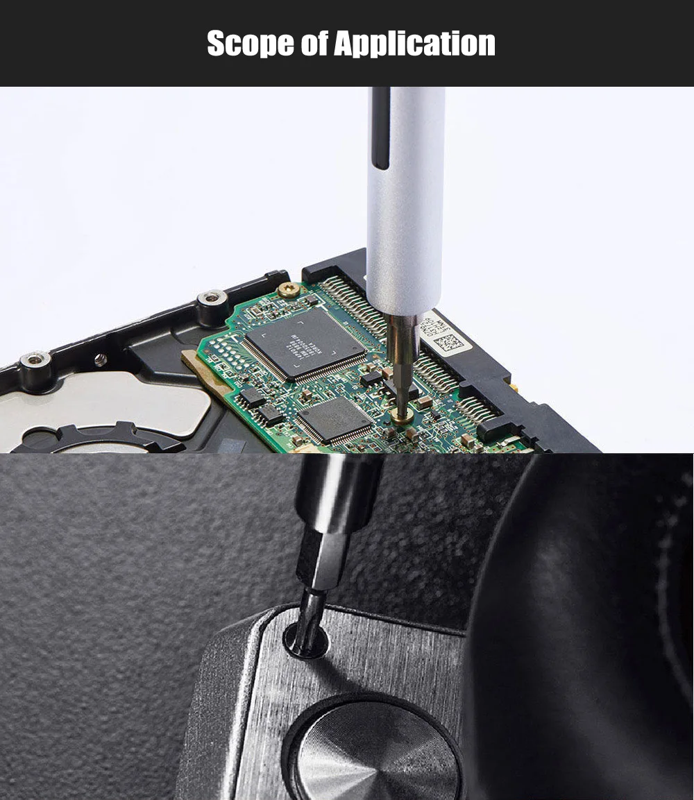 XIAO mi jia Wowstick 1P+ 19 в 1 Электрический шуруповерт Беспроводная мощность работает с mi home умный дом Комплект все продукты