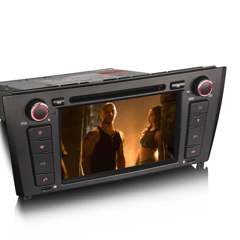 Erisin ES7840B 7 &quotAndroid 8 0 Восьмиядерный 4G RAM автомобильный DVD GPS радио DVR DAB + для BMW E81