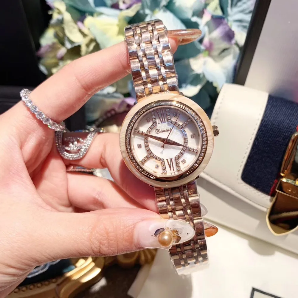 

Classic Women Rose Gold Bracelet Watches Creative Square Face Stainless Steel Wrist watch Quartz Crystals Watch 30M Waterproof