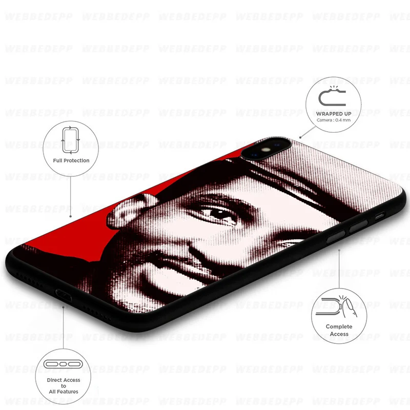 WEBBEDEPP Thomas Sankara Flag Soft Silicone Case for iPhone 11 Pro Xr Xs Max X or 10 8 7 6 6S Plus 5 5S SE |