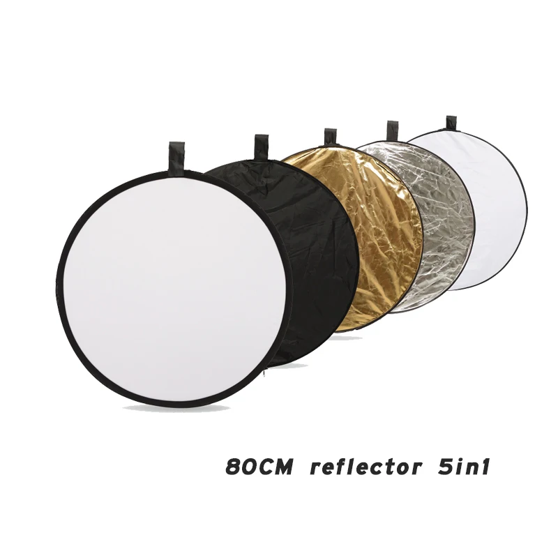 EDMTON Camllite 80 см 31 &quot5 в 1 отражатель круглая вспышка для фотостудии складной свет