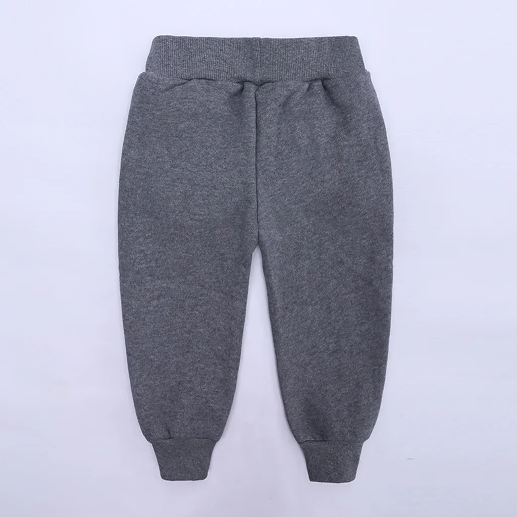 TELOTUNY Baby Pants Toddler Baby Kids Boys Letter Print Casual Sport Pants Clothes Kids Casual warm Pants Fashion New Dec31