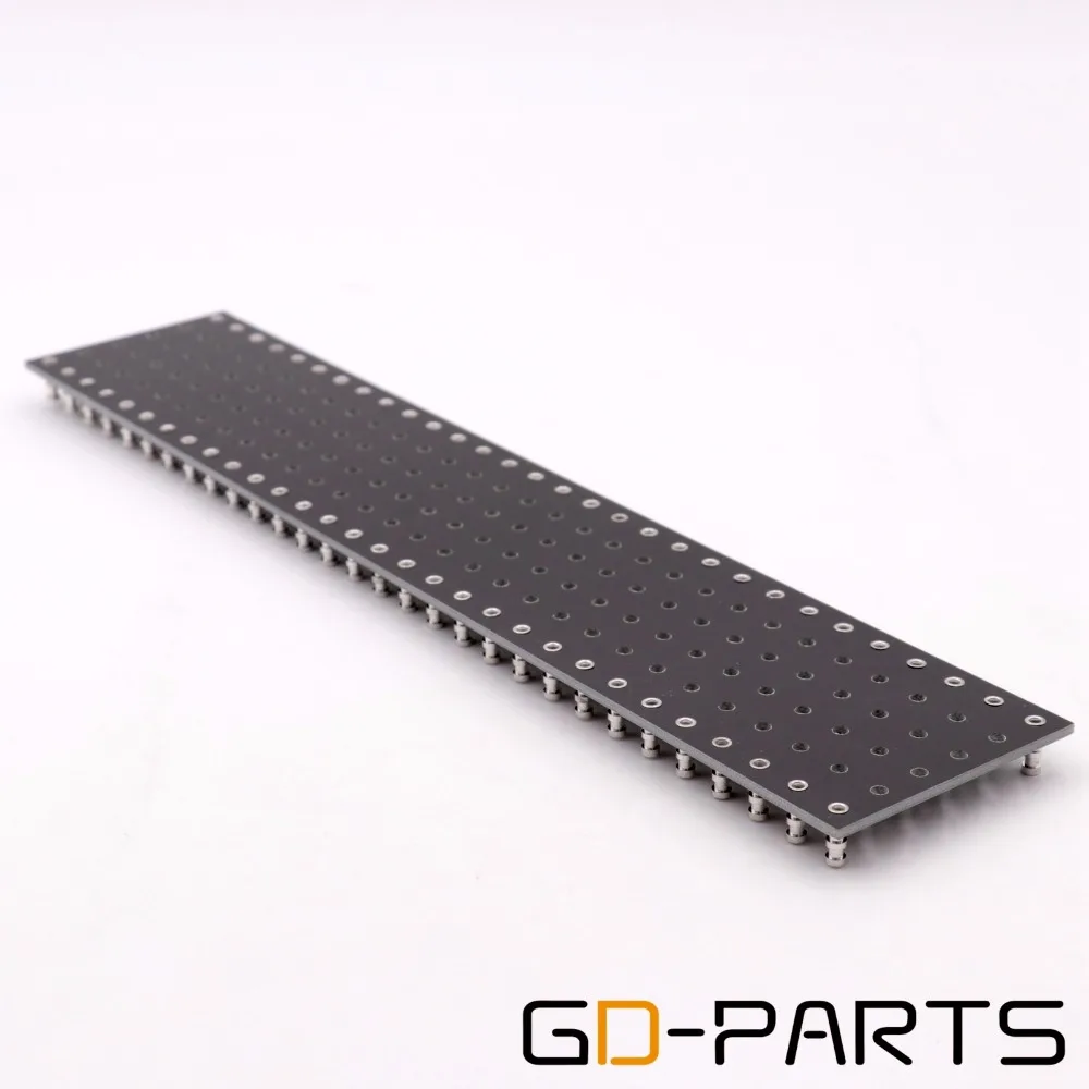 GD-PARTS, 1 шт., 60 постов, черная бирка, полоса, револьверная доска, Hi-Fi, винтажный ламповый аудио гитарный усилитель, сделай сам, 300x60x2 мм