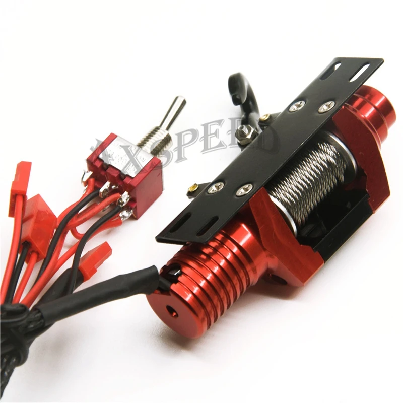 AXSPEED Проводная лебедка управления 1:10 RC автомобиль гусеничный Металл Сталь для SCX