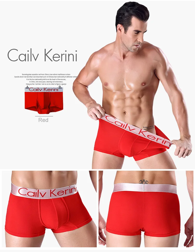 

Men's Boxer Cotton Boxers Letters Underpants Male Stretch Shorts Boys Underwear Breathable Lingerie Men Comfortable Boxer Tangas