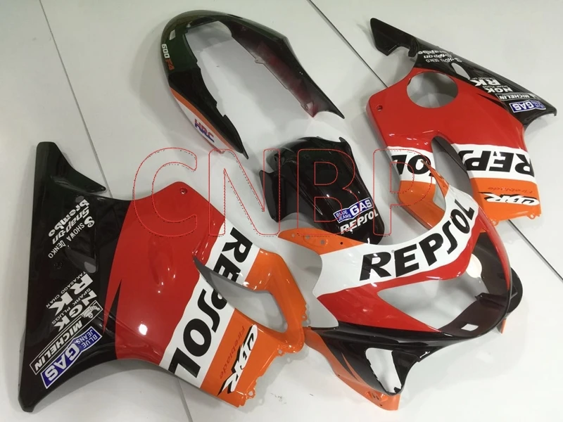 Обтекатели для Honda Cbr600 1999 2000 repsol Кузов CBRF4 00 без краски|Полные комплекты
