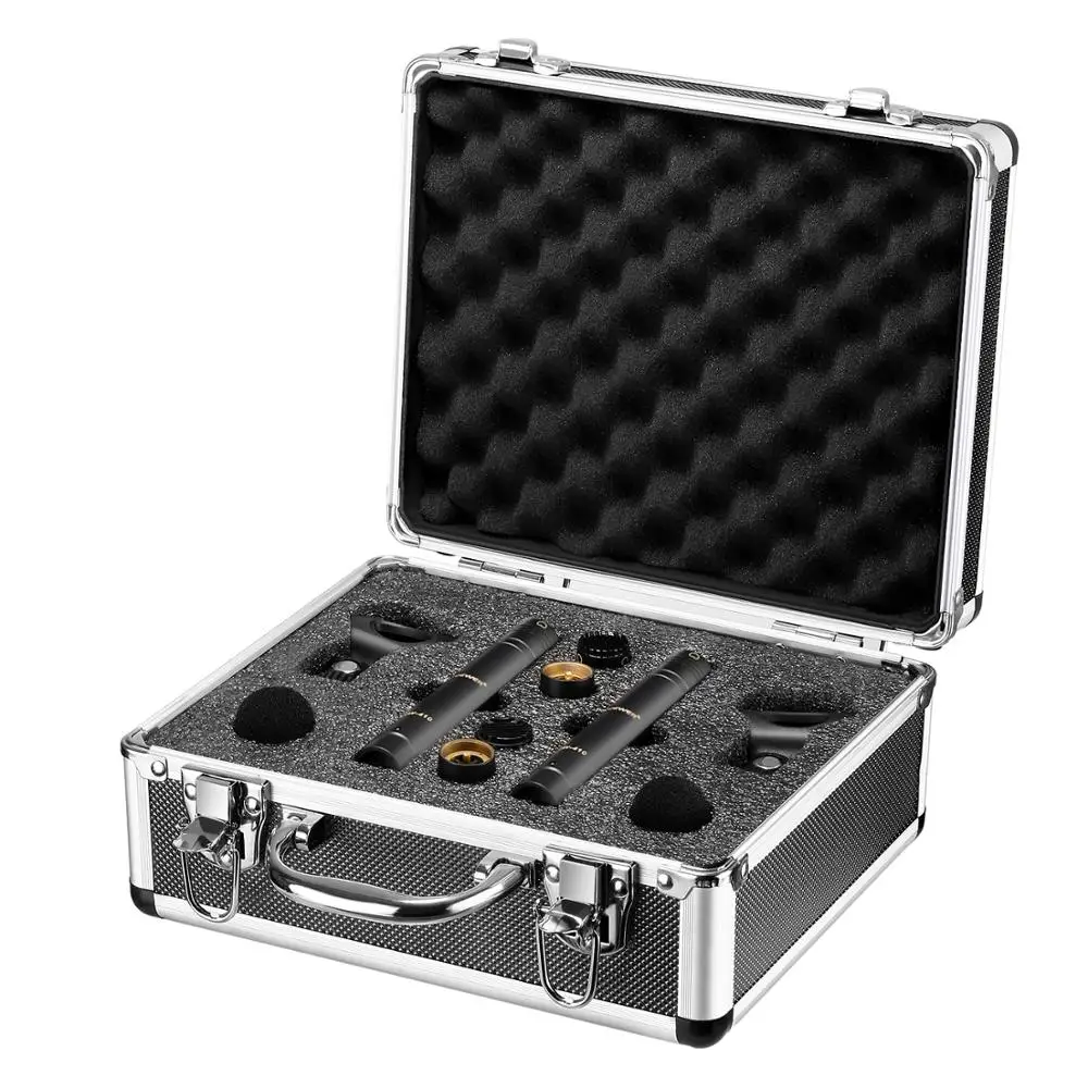 Neewer 2 Pack карандаш конденсаторный микрофон взаимозаменяемые Omni кардиоидные и