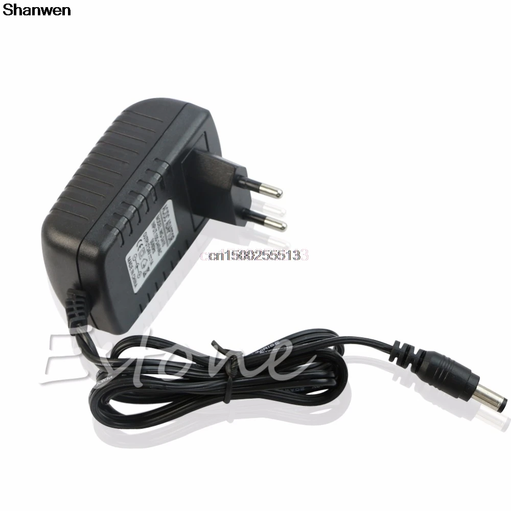 Горячая продажа штепсельная вилка ЕС AC 110V 220V конвертер DC 24V 1A адаптер питания