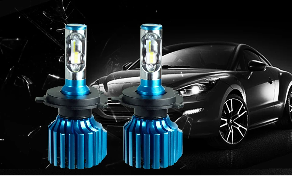 Avacom 2 шт. светодиодный автомобильный турбо фары 12 В CSP 6500K 12000Lm 72 Вт Авто DRL противотуманная фара для Mazda 3/6/CX5/323/B2200/MPV/929