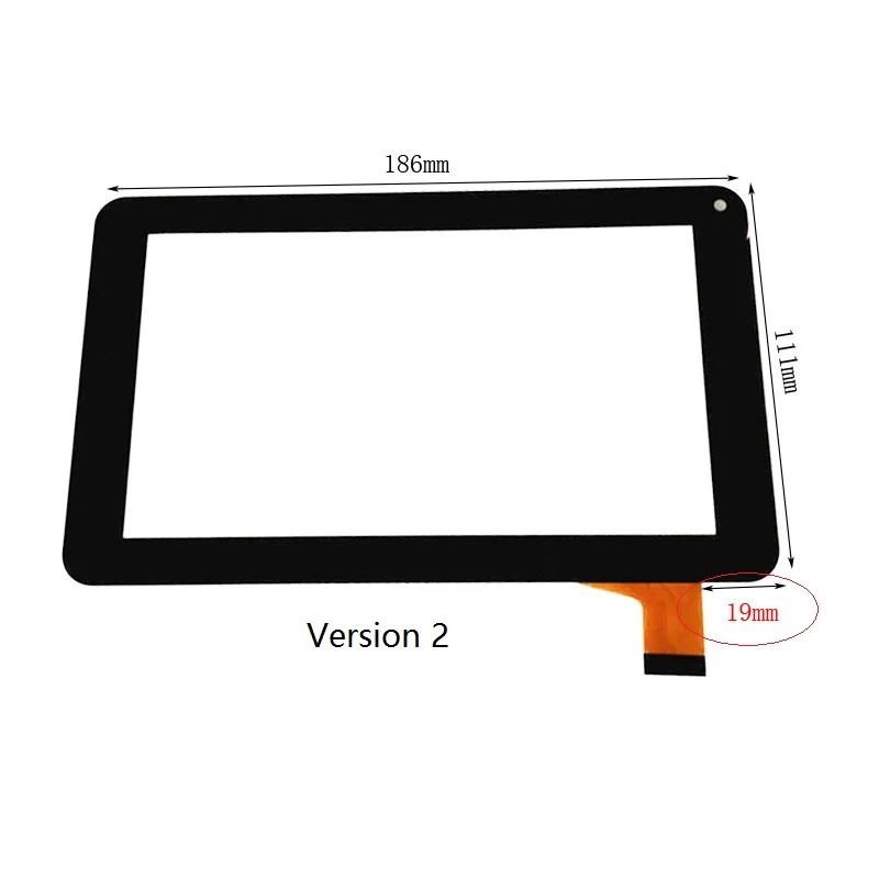 

New 7 inch Touch Screen Digitizer Glass For DENVER TAC-70111 tablet PC Free shipping