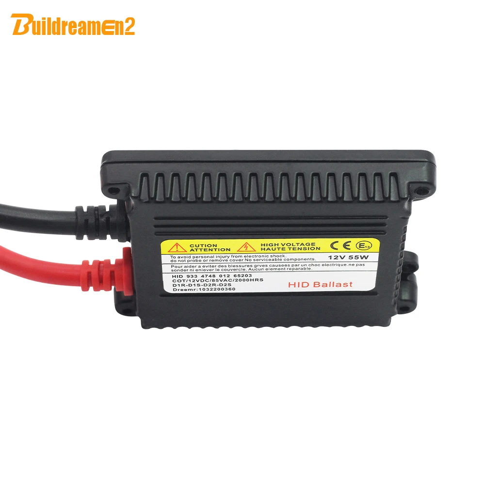 Buildreamen2 AC HID Xenon балласт 35 Вт 55 12 в тонкий блок цифровой для ксеноновая лампа
