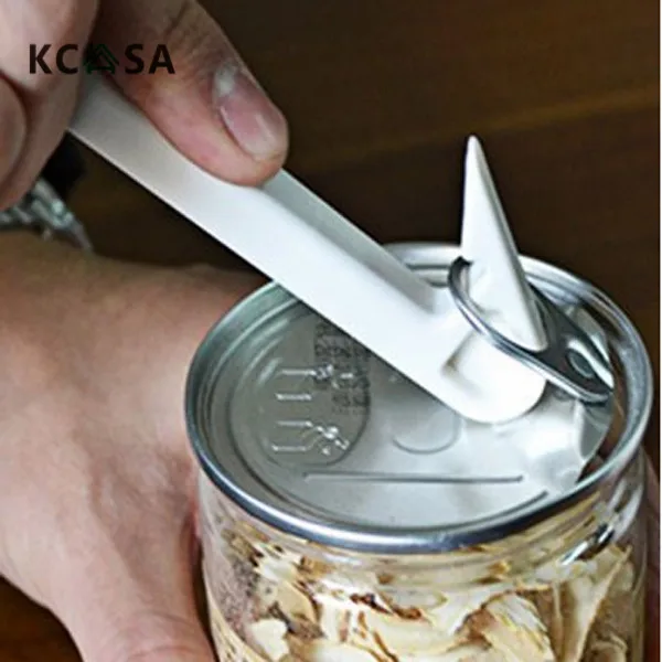Многофункциональный пластиковый Открыватель для бутылок KCASA 13 см простой