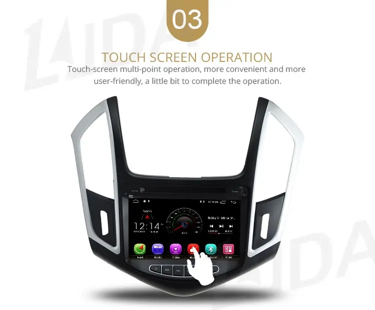 LJDA 2 Din 8 дюймов Автомобильный радиоприемник Android 10,0 для CHEVROLET Cruze 2013 четырехъядерный gps зеркало навигатора ссылка wifi авто аудио