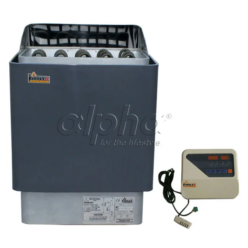 

Free shipping 6KW380-413V 50HZ sauna heater with DIGITAL controller comply with the CE standard,1 YEAR guarantee