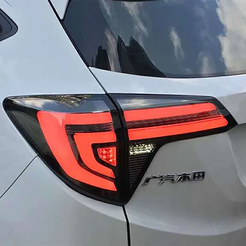 2018 2019 задние фонари Carbo для Honda Vezel HRV фары DRL + тормоз сигнальная лампа|Фара авто в