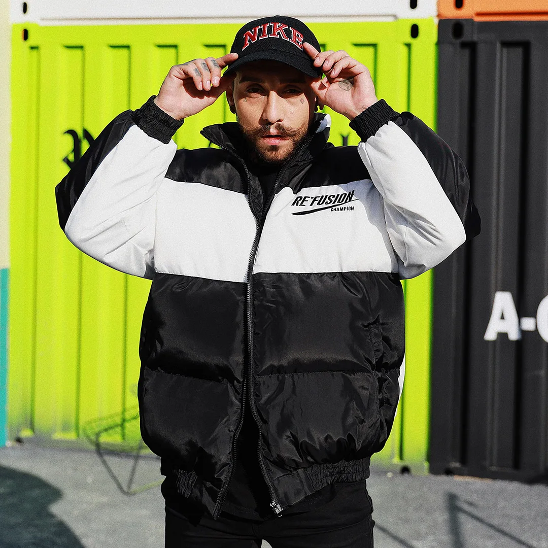 Aelfric New Preppy Style Women Jacket Sportswear Winter Thick Parkas Korea Streetwear Patchwork Hip Hop Warm Jackets Female FK20 | Женская
