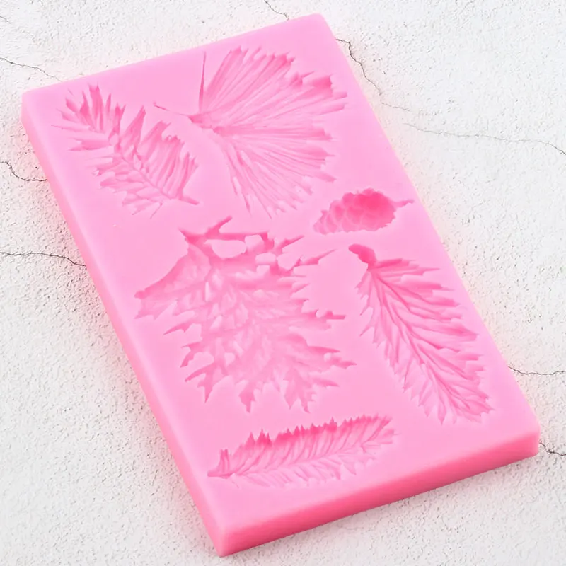 Силиконовые формы в виде сосновой ветки сделай сам гайки сосновые конусы