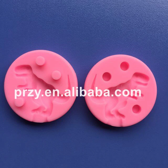 

Украшение для торта объемный динозавр комбо 3D Жидкая силиконовая формочка для леденцов DIY Инструменты для выпечки кружева сахар