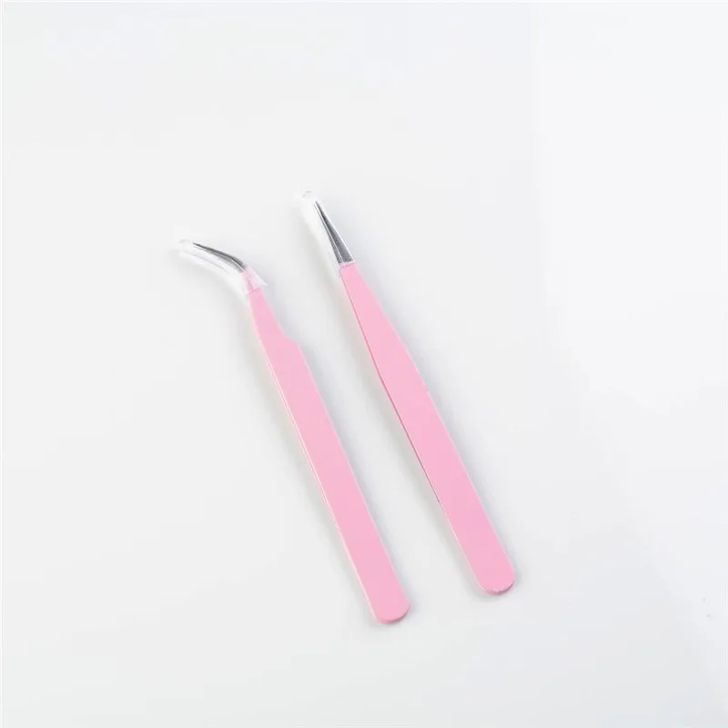 2 шт. пинцет для наращивания ресниц|tweezers for eyelash extensions|tweezers eyelashestweezers straight |