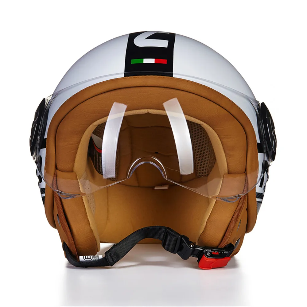 BEON moto rcycle шлем новый скутер cicleta 3/4 унисекс Casco с открытым лицом шлемы каски Чоппер