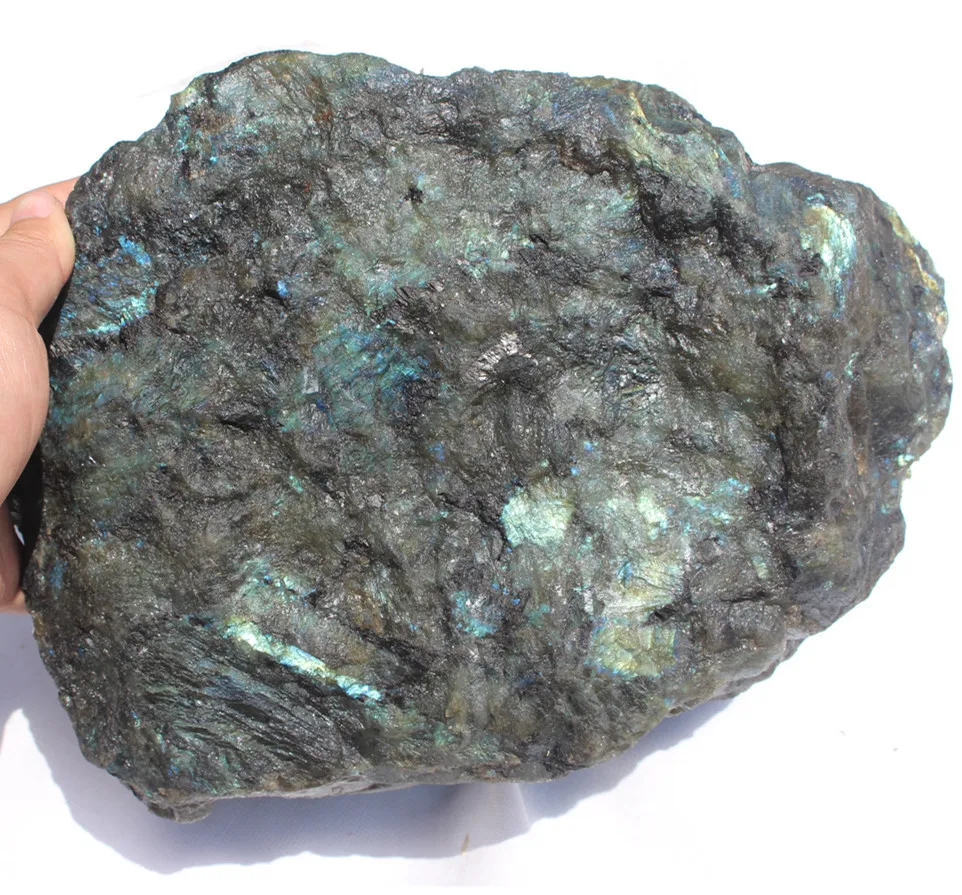 Верх 14 5 кг голубое золото натуральный лабрадорит лунный свет Ишихара стеклянный