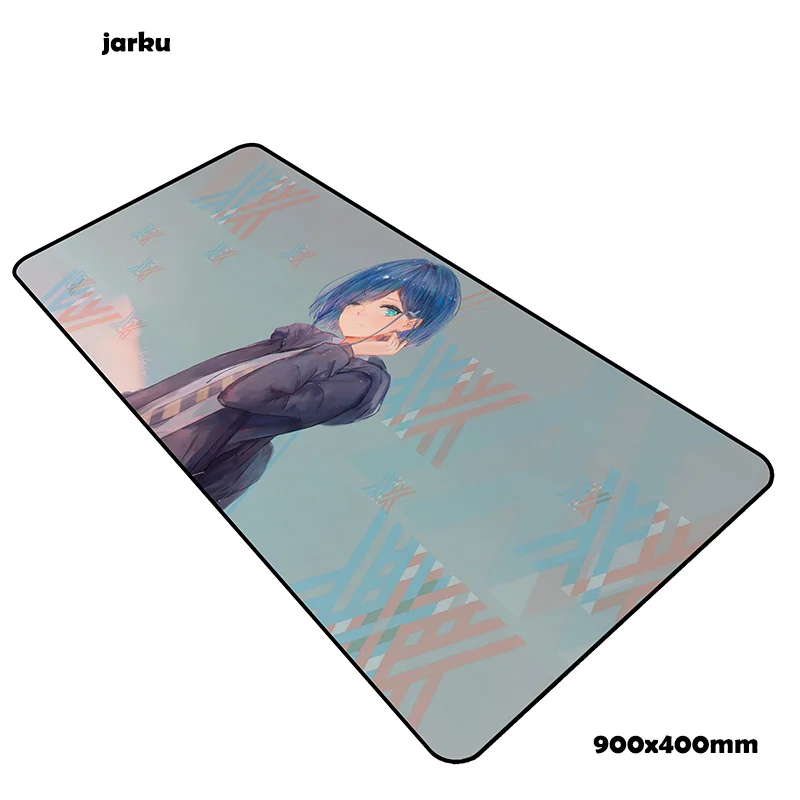 size 900x400x3mm Коврик для мыши darling in the franxx padmouse 900x400x3 мм, игровой коврик для мыши в подарок, коврик для мыши для геймера, Настольный коврик высокого качества, коврик для мыши, ПК - Цвет: size 900x400x3mm