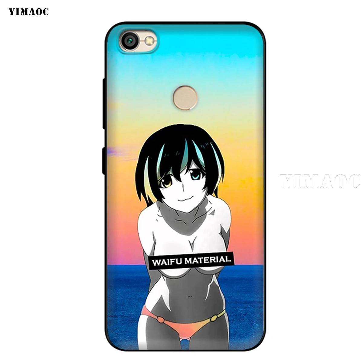 2 YIMAOC LEWD Sad японского аниме эстетический чехол для Xiaomi Redmi Note MAX 3 6 6A 7 6 8 9 se a1 a2 Pro Lite pocophone f1 - Цвет: 2