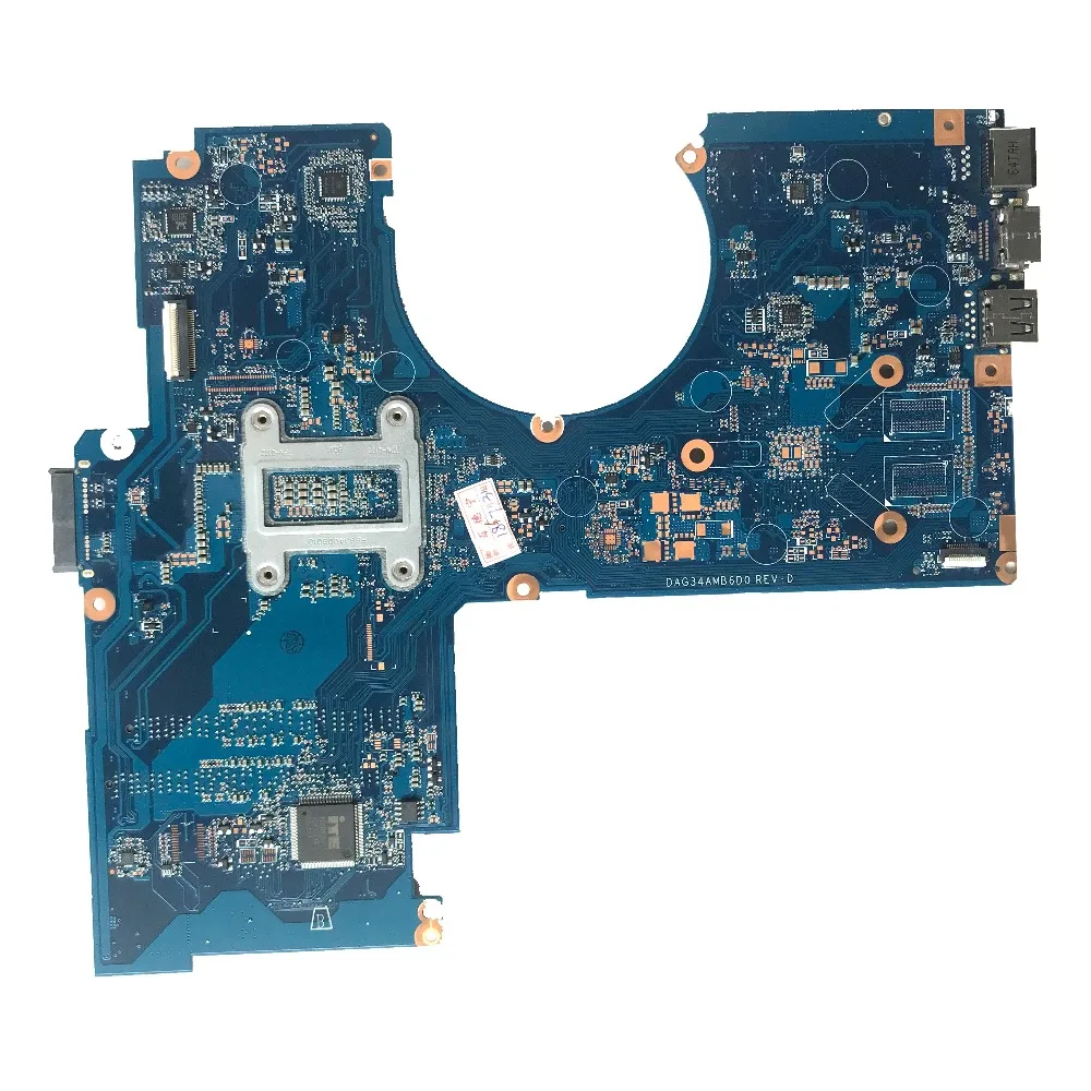 SZWXZY отлично подходит для материнской платы ноутбука HP 15-AU с SR2EU I3-6100U CPU DDR4 DAG34AMB6D0 100%