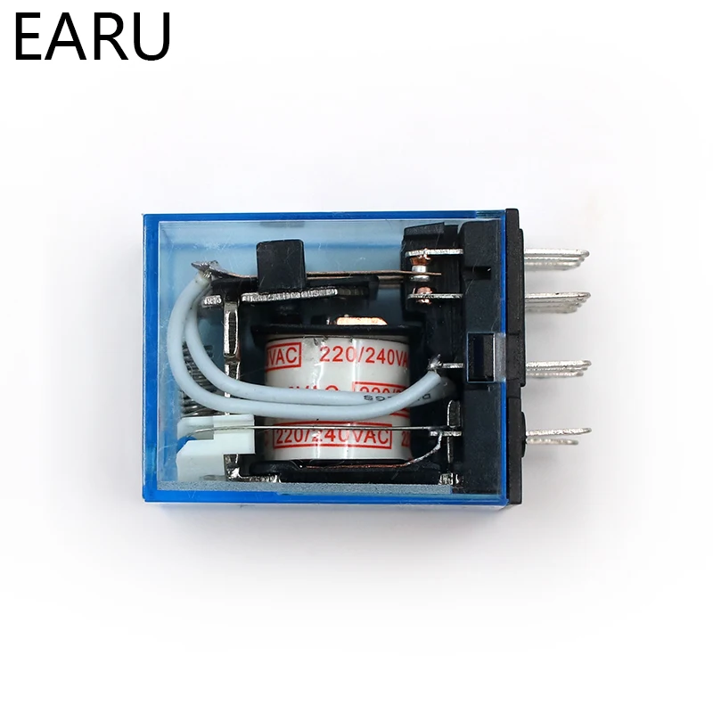 1 шт. MY4NJ электронное Микро Мини электромагнитное реле 5A 14PIN катушка 4DPDT DC12V 24V AC110V
