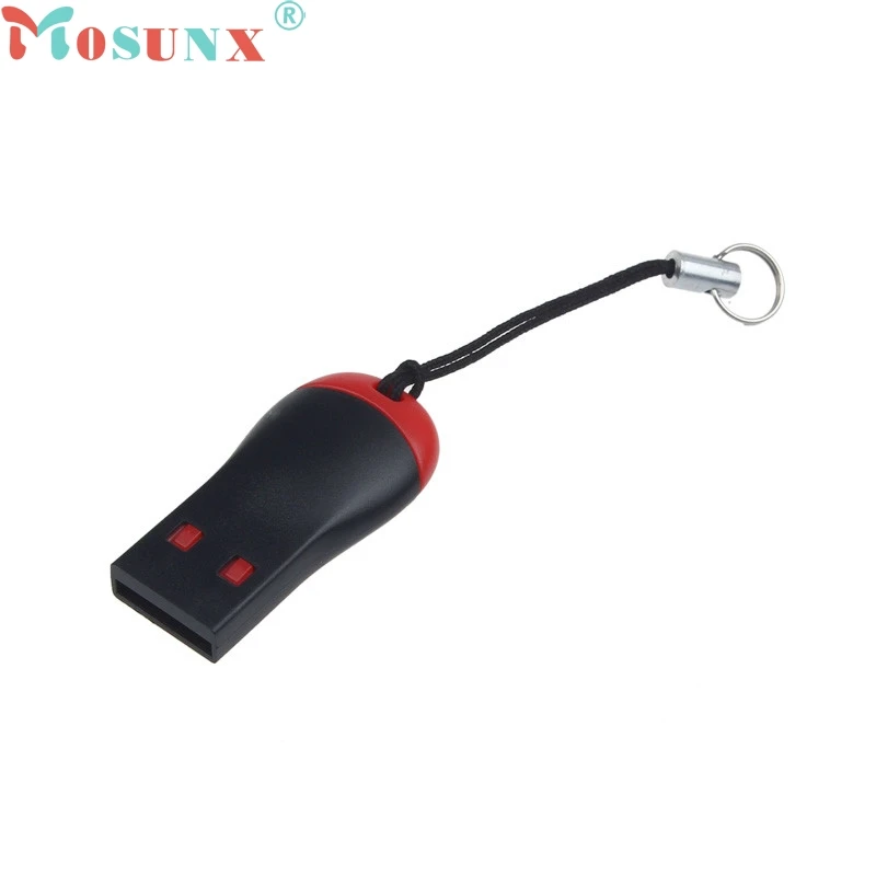 Ecosin2 1X новый высокоскоростной USB 2 0 Мини Micro SD T-Flash TF M2 считыватель карт памяти