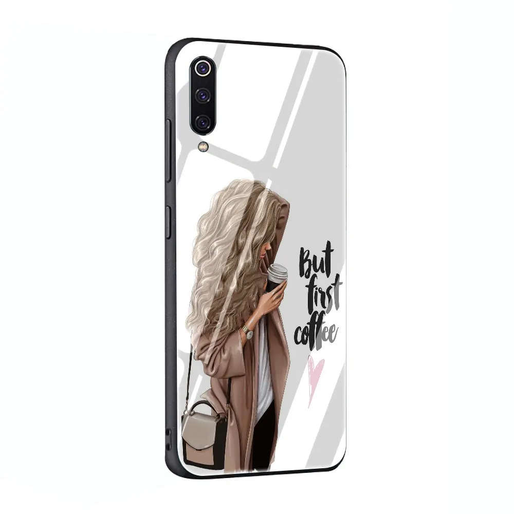 G3 Чехол с закаленным стеклом для Xiaomi 8 Lite A1 A2 9 Redmi Note 5 6 7 Pro 6A 4X F1 - Цвет: G3