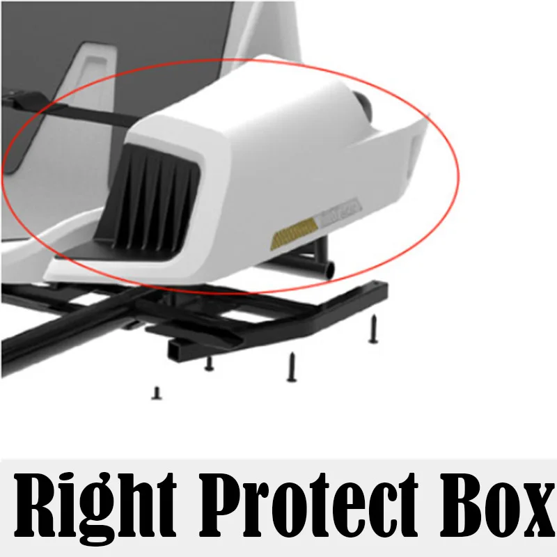 Right Protection Box Gokart комплект запасных частей для Ninebot самобалансирующийся самокат, автомобильные запчасти - Цвет: Right Protection Box