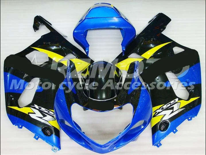 

ACE наборы новый впрыска ABS Обтекатели комплект подходит для SUZUKI GSX-R600 GSX-R750 K1 2001 2002 2003 GSX-R600 k1 01 02 03 синий R3