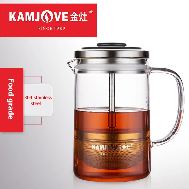 Kamjove метод кофейник Pu 'er чайный горшок французские прессы чайник термостойкий