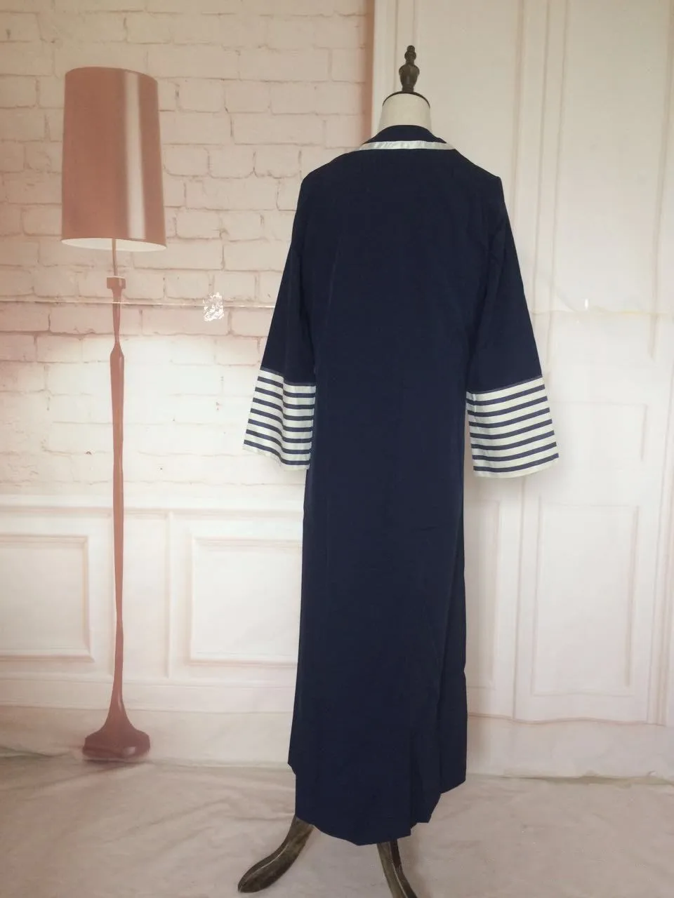 Платье макси с длинным рукавом мусульманское платье в Дубае абайя джалабия