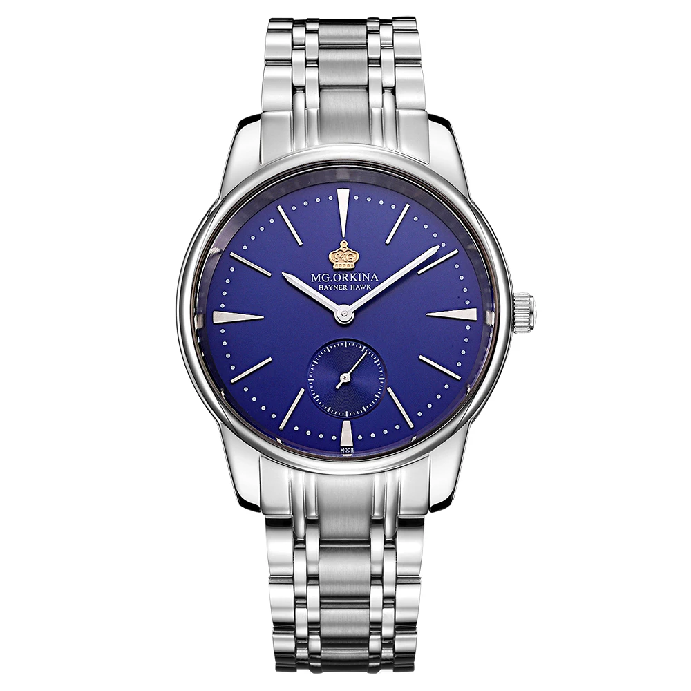 

ORKINA Men's ultra-thin business simple men's watch fashion trend casual men's watch waterproof belt quartz watch