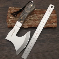 2019 sharp f702 survival tomahawk axes hatchet camping hand fire axe boning knife for chopping meat bones