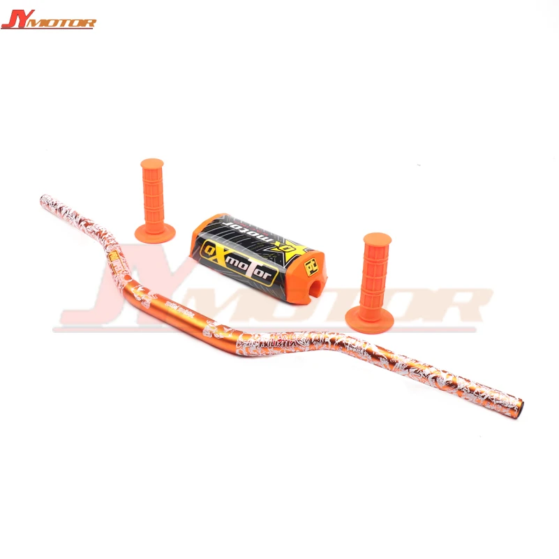 

6 colors Handlebar Pads Handle Grips Bar 1-1/8" Pack Dirt Bike Motocross Fat MX Aluminum Racing Handlebar