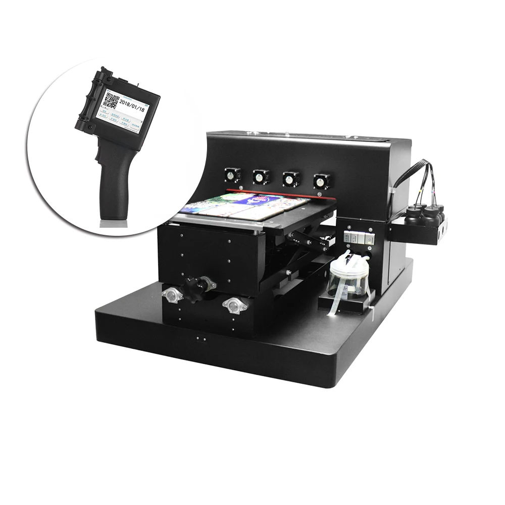 

Digital A3 UV Printer Phone Case Printing Machin For TPU Glass Metal & Portable Printer Handheld Printer With Touch Screen