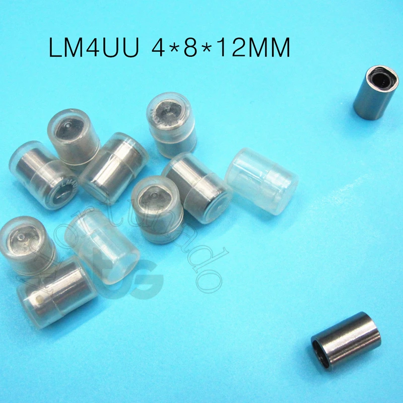LM4UU подшипник 4*8*12 мм Бесплатная доставка 10 шт./лот 4 линейный шариковый Подшипник