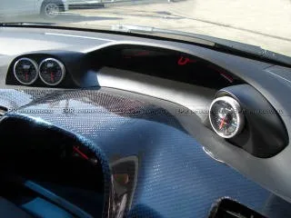 Автомобильный Стайлинг для Honda Civic FD2 BYS углеродное волокно тире крепление индикатора Pod(RHD