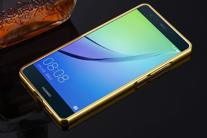 Чехол для huawei P10 Lite чехол Зеркальный Алюминиевый металлический бампер твердый пластиковый чехол на заднюю панель для huawei P10Lite чехол для телефона s