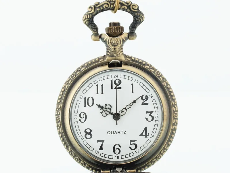 Бронзовые винтажные карманные часы с Парижской башней оптовая продажа 2018