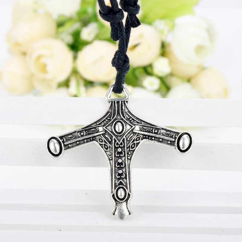 Игра брелок Bloodborne Охотник ожерелье меч Для мужчин стимпанк ювелирные изделия из