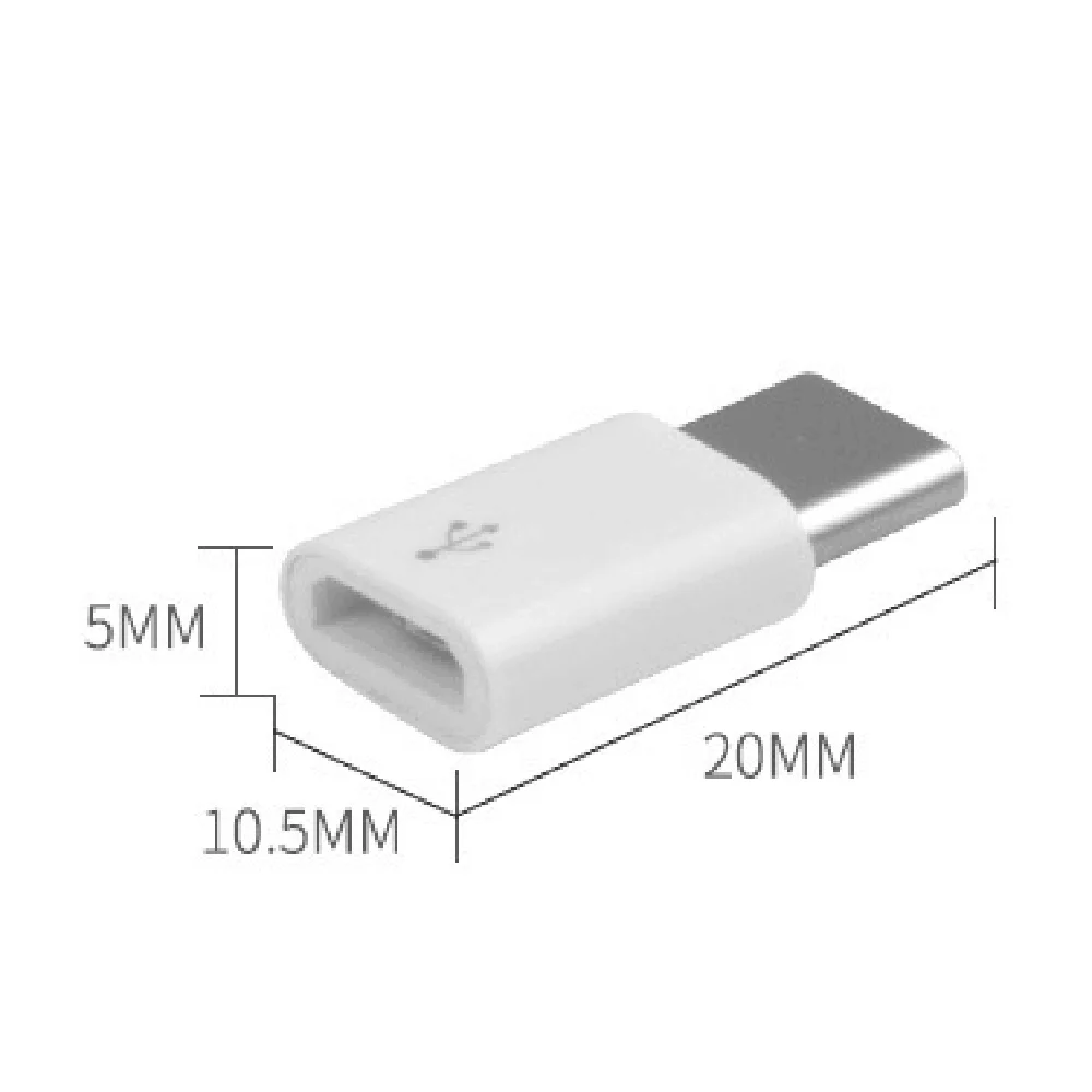 Высокое качество OTG адаптер USB C к Micro 2 0 Женский type 3 1 Разъем конвертер Прямая