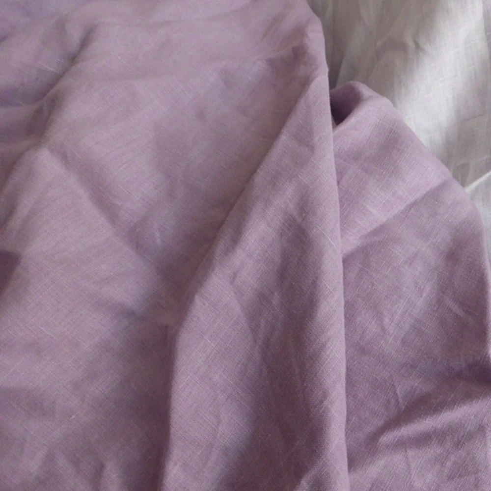 

Washed French Pure Linen sheets Bed Linen Sheet Queen 102"x108" Linen Bedding King Size Bed Cover Grey White